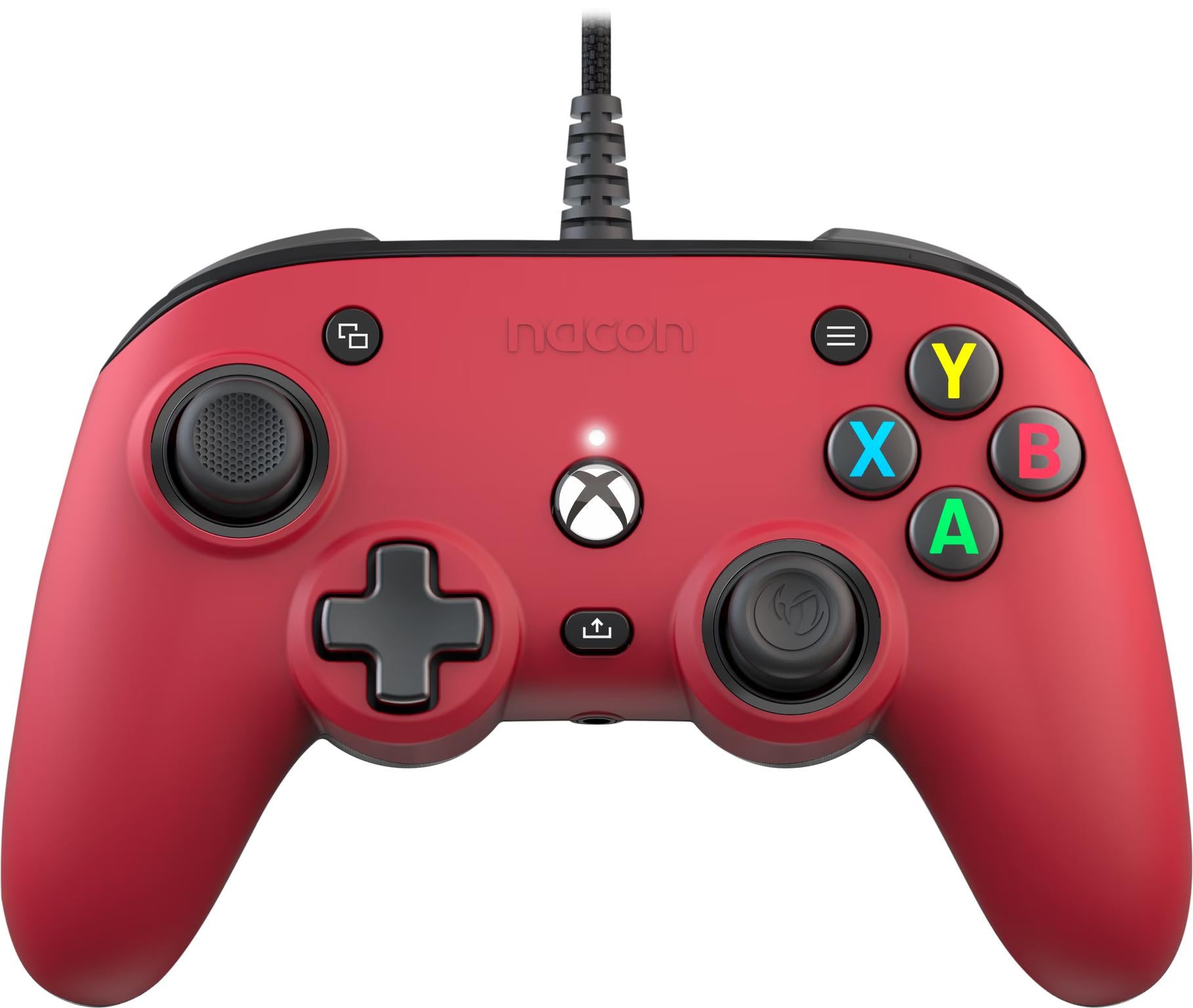 Nacon   Pro   Controller   Compact   Rød    Xbox   Series   X