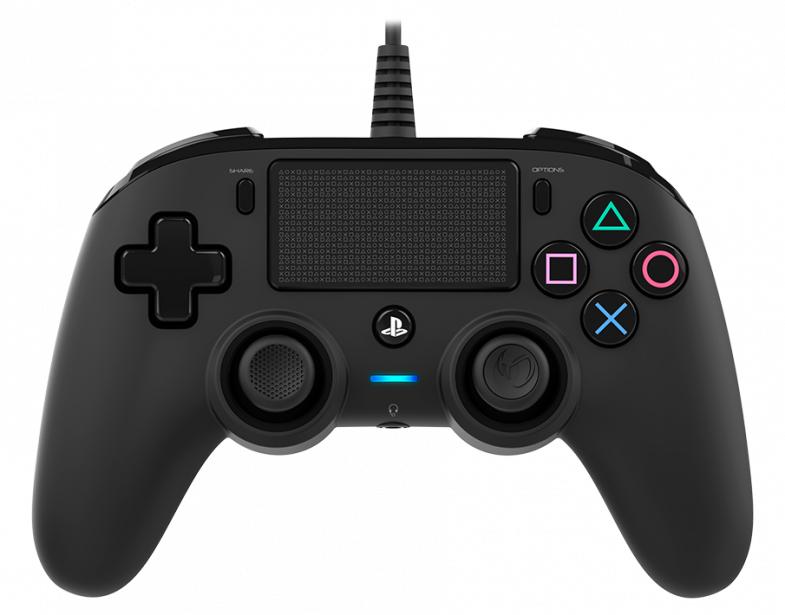 Nacon   Wired   Compact   Controller     Sort   Gamepad   Til   Ps4     Pc   Geekd   Dk