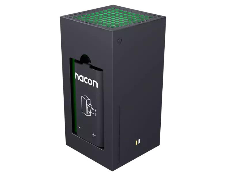 Nacon   Xbox   Dual   Charger   Box     Official   License     Sort   Konsol   Tilbehør   Geekd   Dk