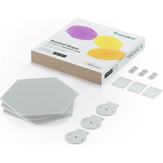 Nanoleaf   Shapes   Hexagons   Expansion   Pack       Panels   Led   Lys   Geekd   Dk