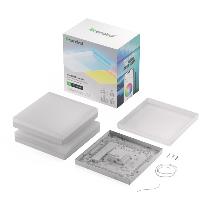 Nanoleaf   Skylight   Starter   Kit   3pk