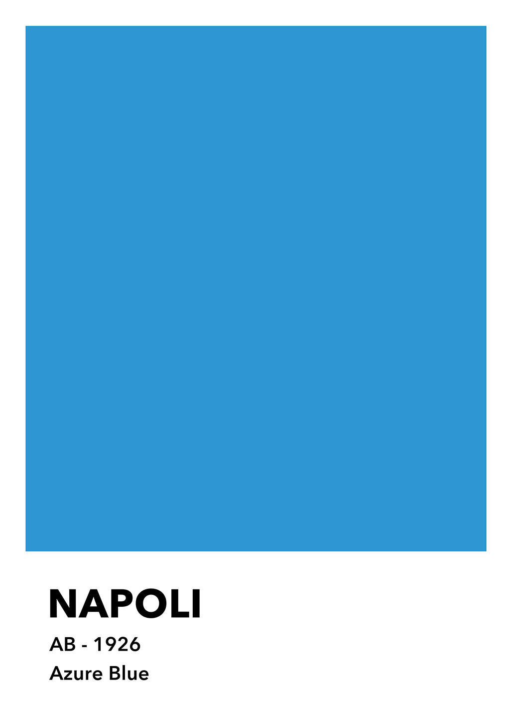 Napoli   Azure   Blue   Af   Olé   Olé
