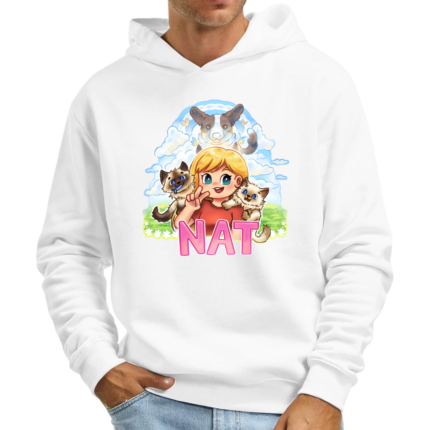 Nat   Kæledyr   Hoodie   Geekd   Dk