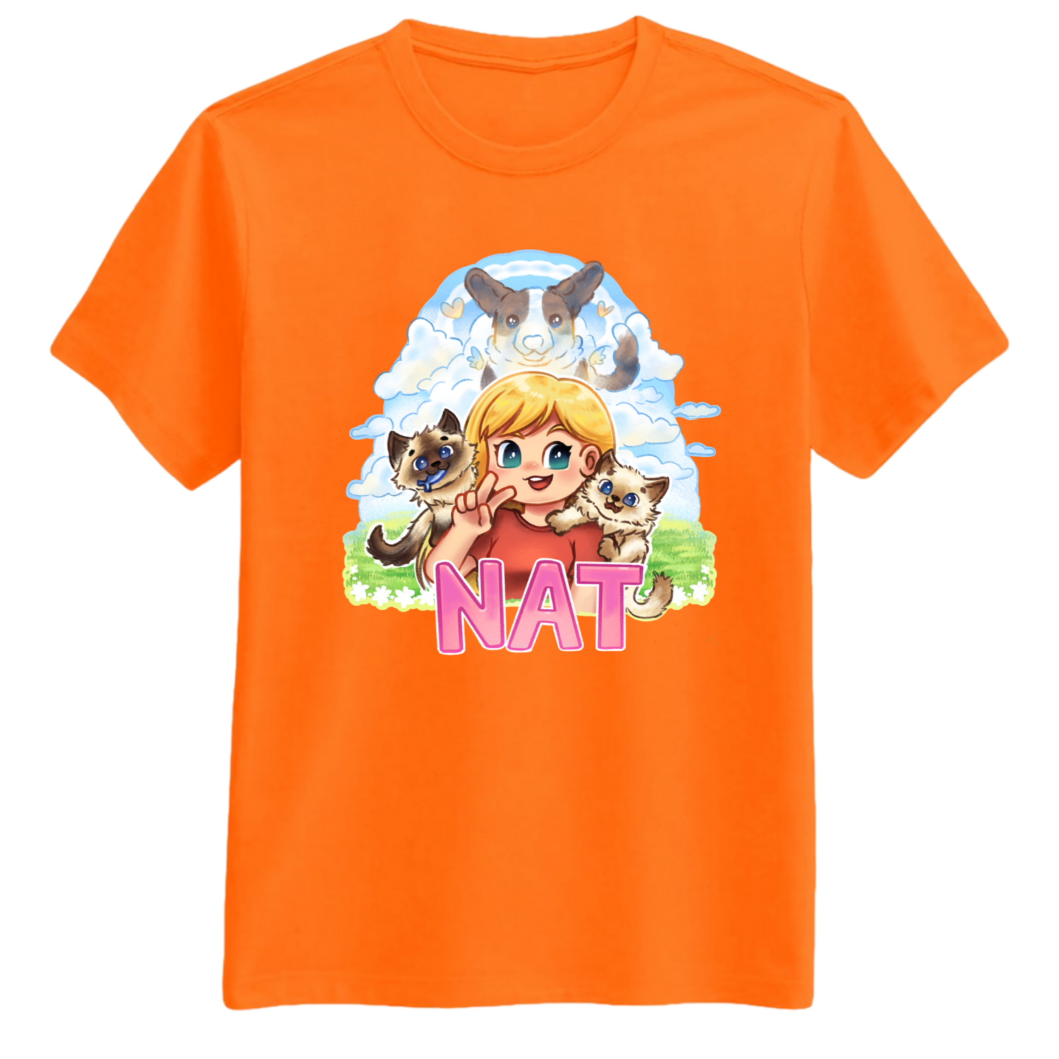 Nat Kæledyr Tee T - Shirt Geekd Dk