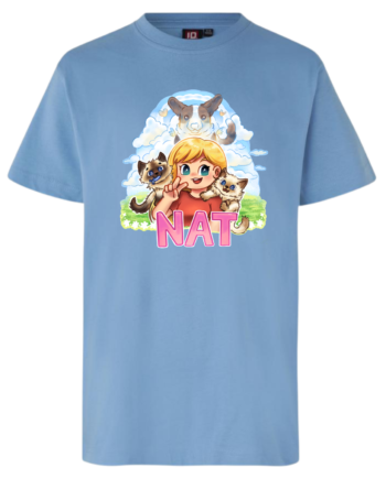 Nat   Kæledyr   Tee   T - Shirt   Geekd   Dk
