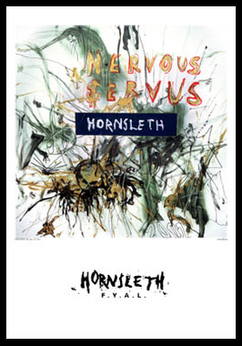 Nervous   Servus   Af   Hornsleth    230g   Fine   Art   Papir    50x70   Cm