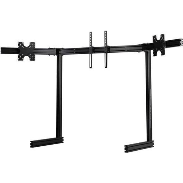 Next   Level   Racing   Elite   Fritstående   Triple   Monitor   Stander   I   Sort    Skærmophæng   Geekd   Dk
