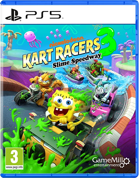 Nickelodeon   Kart   Racers     :  Slime   Speedway   Playstation       Ps5   Spil   Geekd   Dk