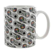 Nintendo   Snes   Controller   Krus   Kop   Geekd   Dk