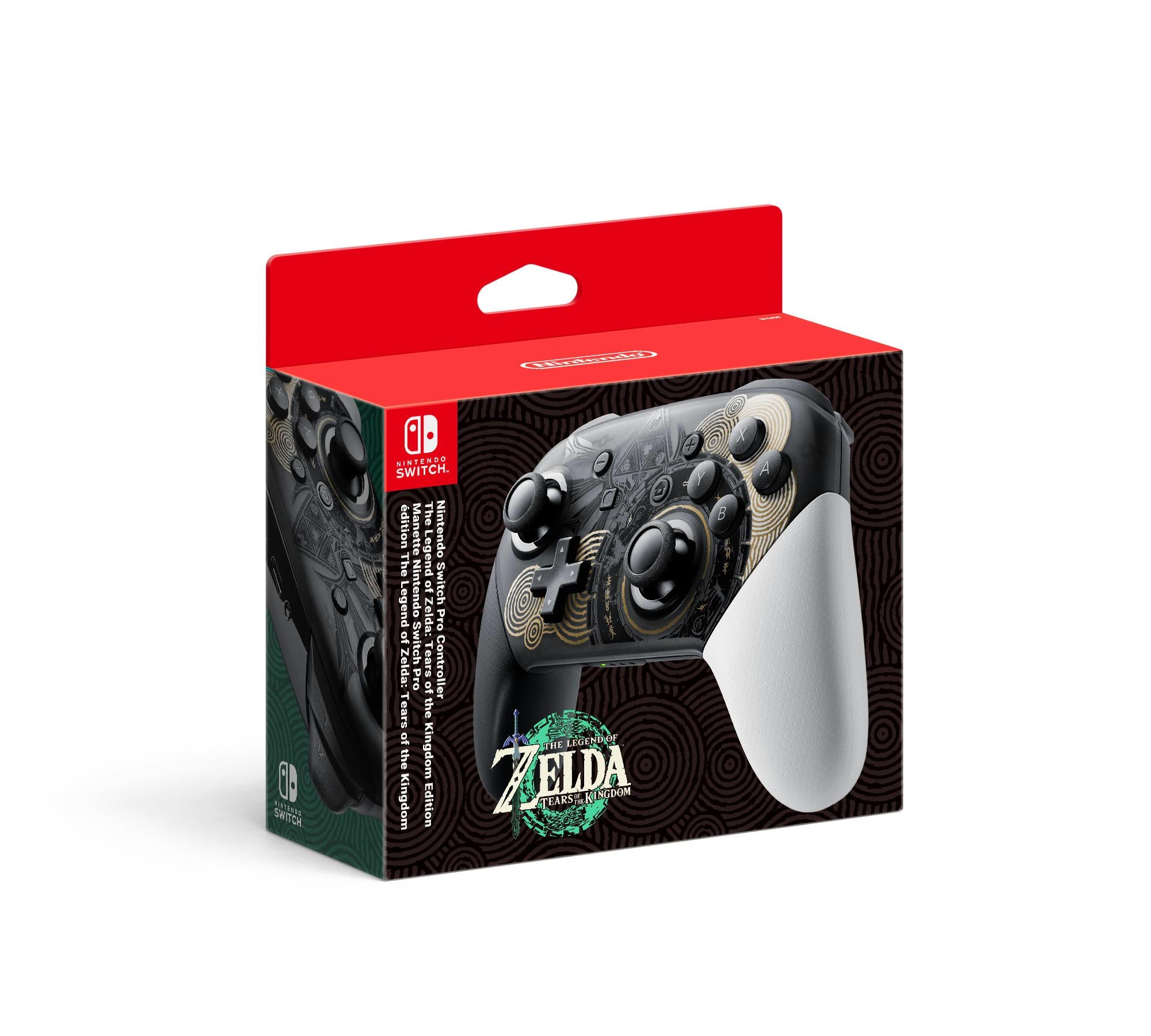 Nintendo   Switch   Pro   Controller   Legend   Of   Zelda :  Tears   Of   The   Kingdom   Edition
