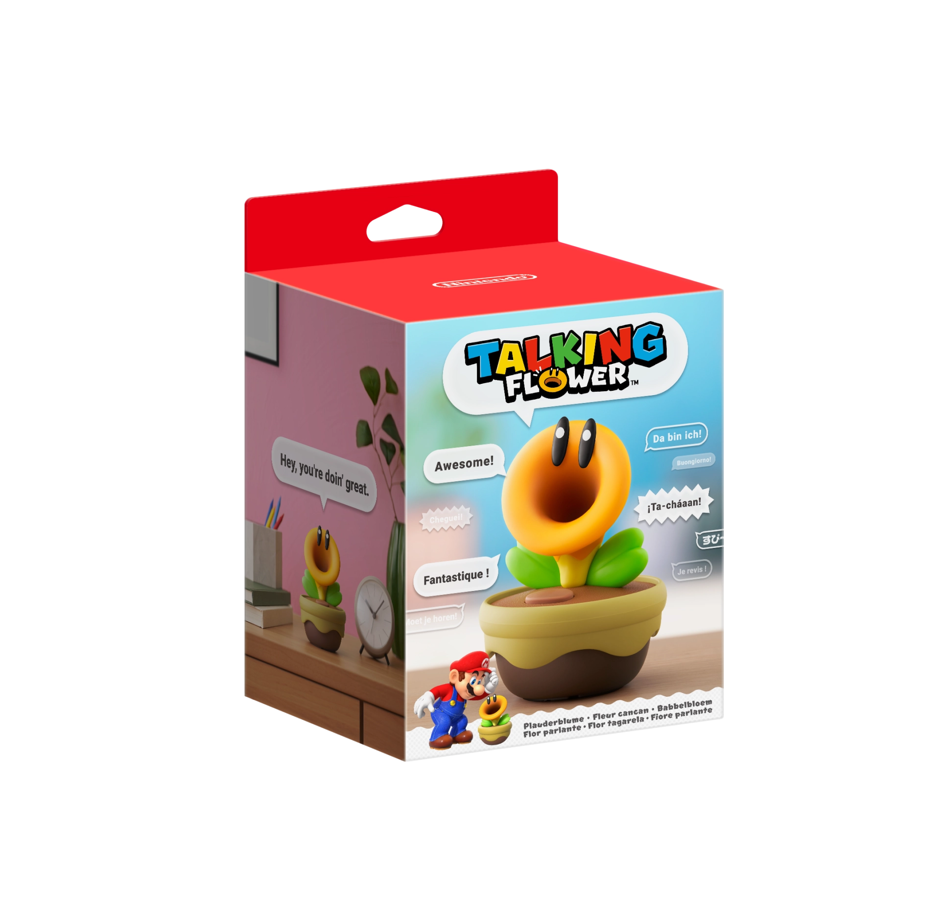 Nintendo   Talende   Blomst   Super   Mario   Bros    Wonder   Figur   Geekd   Dk