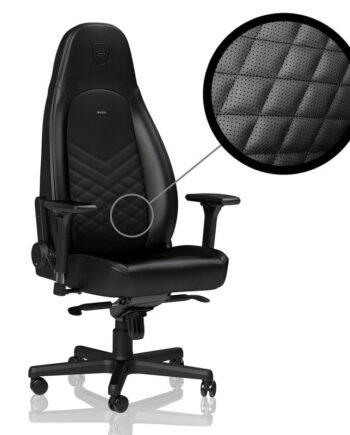 Noblechairs   Icon   Black   Black   Stol   Geekd   Dk