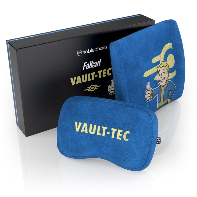 Noblechairs   Memory   Foam   Pudesæt   Til   Gamingstol   Fallout   Vault   Tec   Edition   Puder   Geekd   Dk