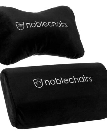 Noblechairs   Pudesæt   Til   Gamingstol   Epic   Icon   Hero   Black   White   Puder   Geekd   Dk