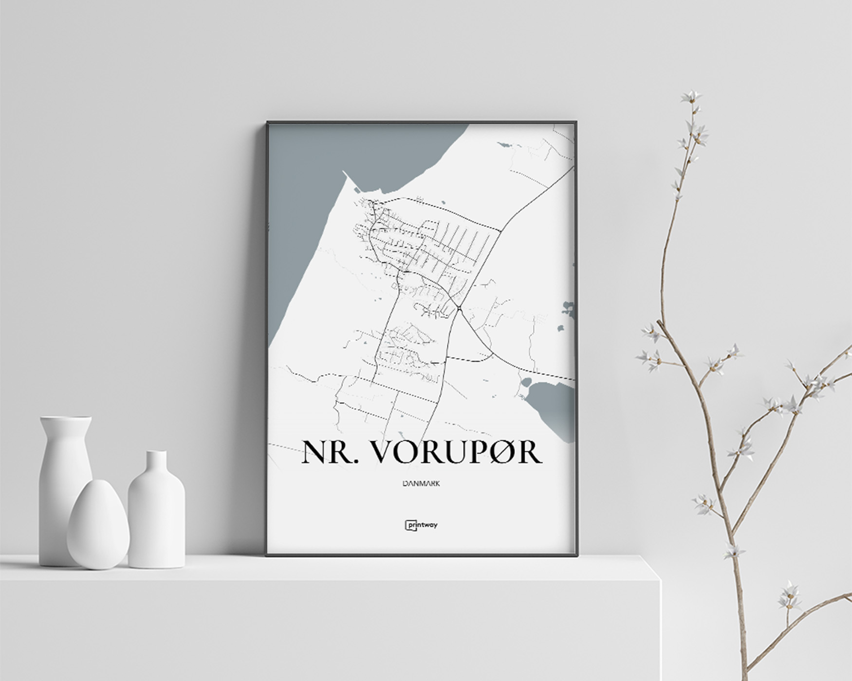 Nørre Vorupør Plakaten 70 100 Cm  B1