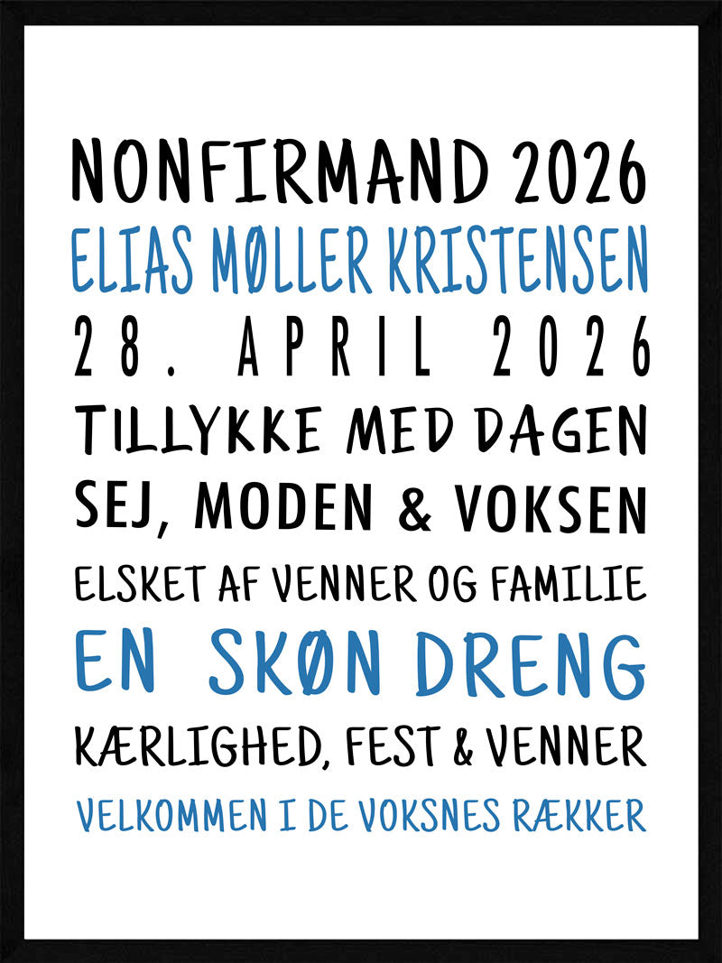 Nonfirmand   Plakat   Dreng   Version