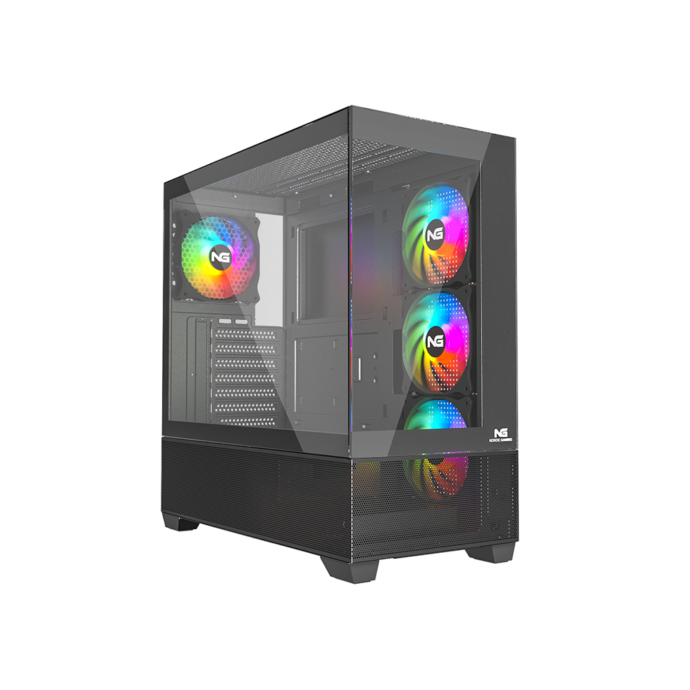 Nordic   Gaming   Hugin   Rgb   Tårn   Atx   Sort