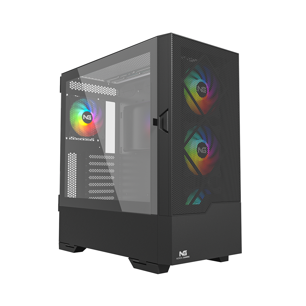 Nordic   Gaming   Munin   Rgb   Tårn   Atx   Sort