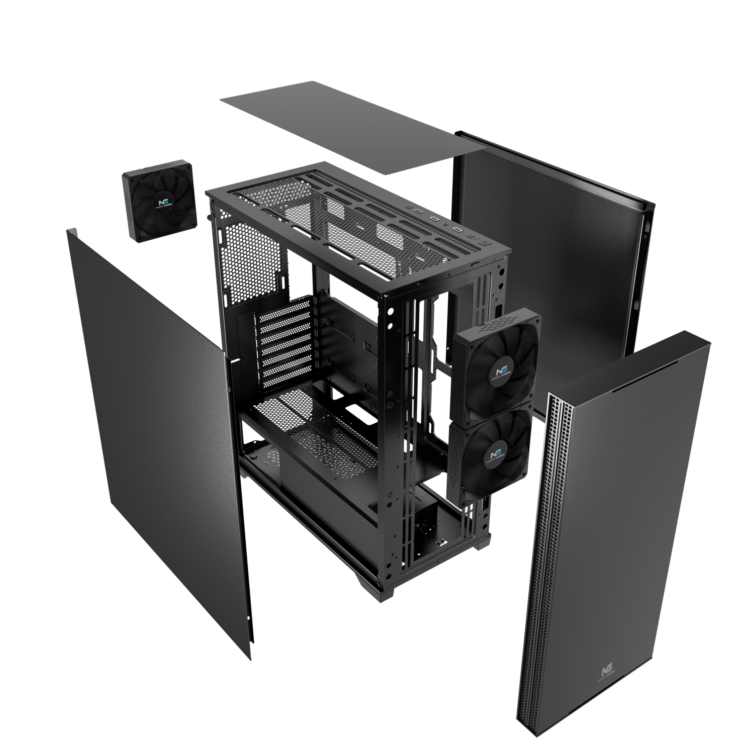 Nordic   Gaming   Mute   Silent   Atx   Case