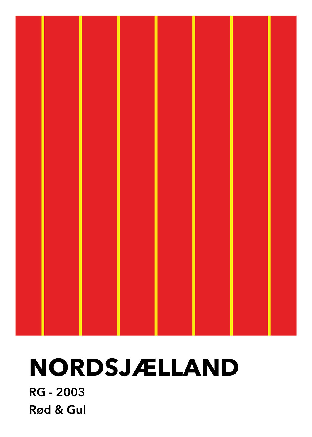 Nordsjælland   Rød     Gul   Af   Olé   Olé