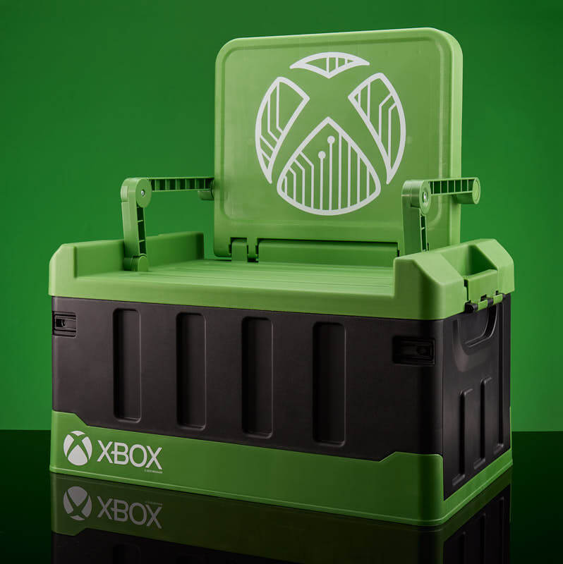 Numskull   Official   Xbox   Soveværelse   Opbevarings   Box   Med   Foldbar   Stol