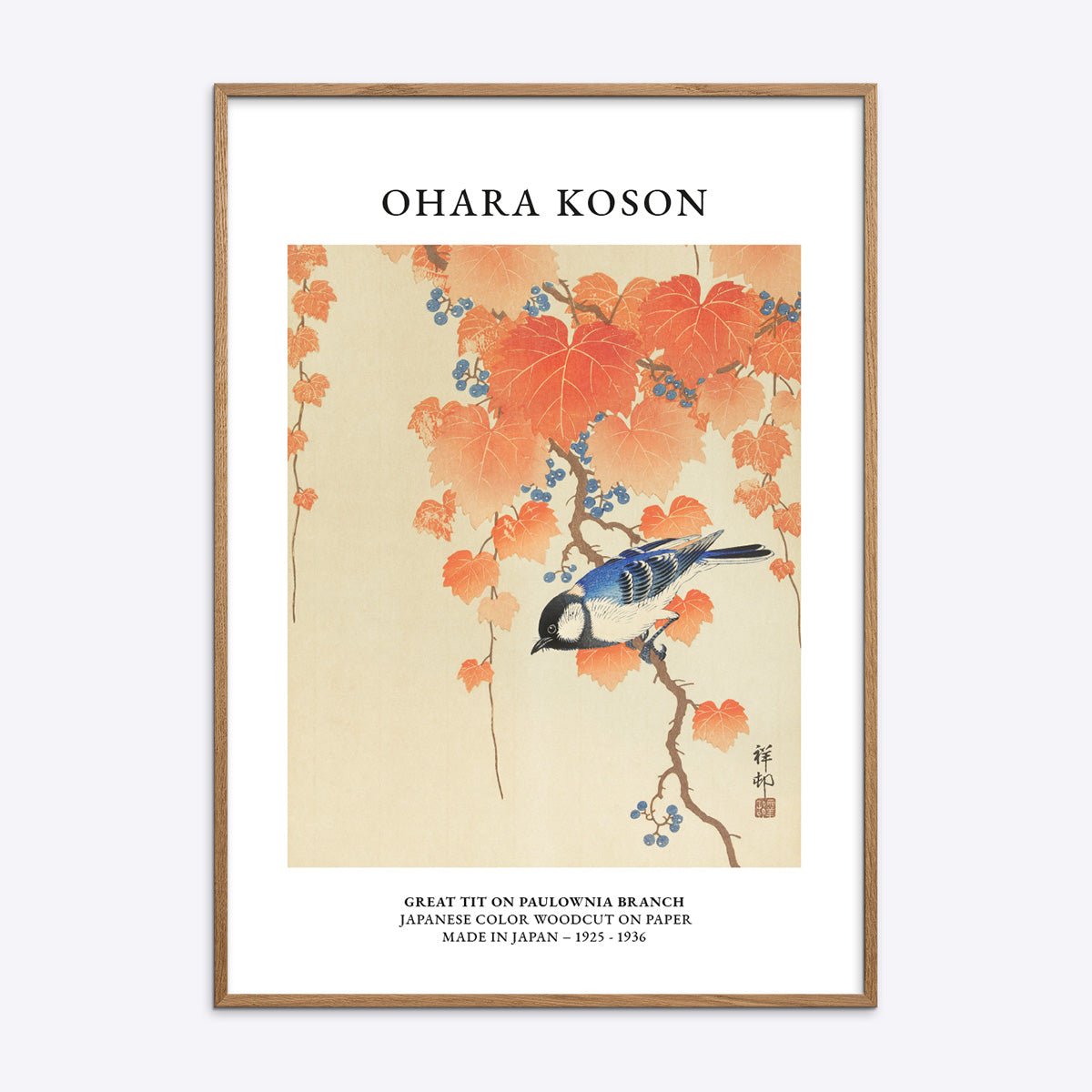 Ohara   Koson   Great   Tit