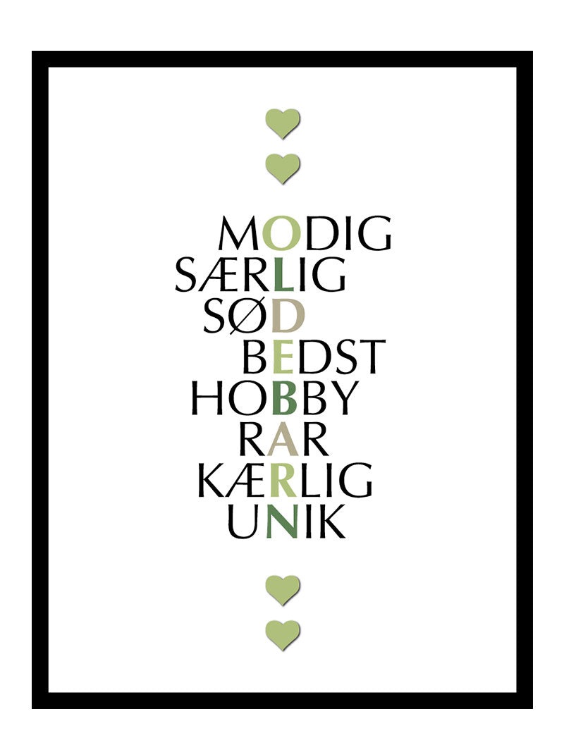 Oldebarn   Citat   Plakat