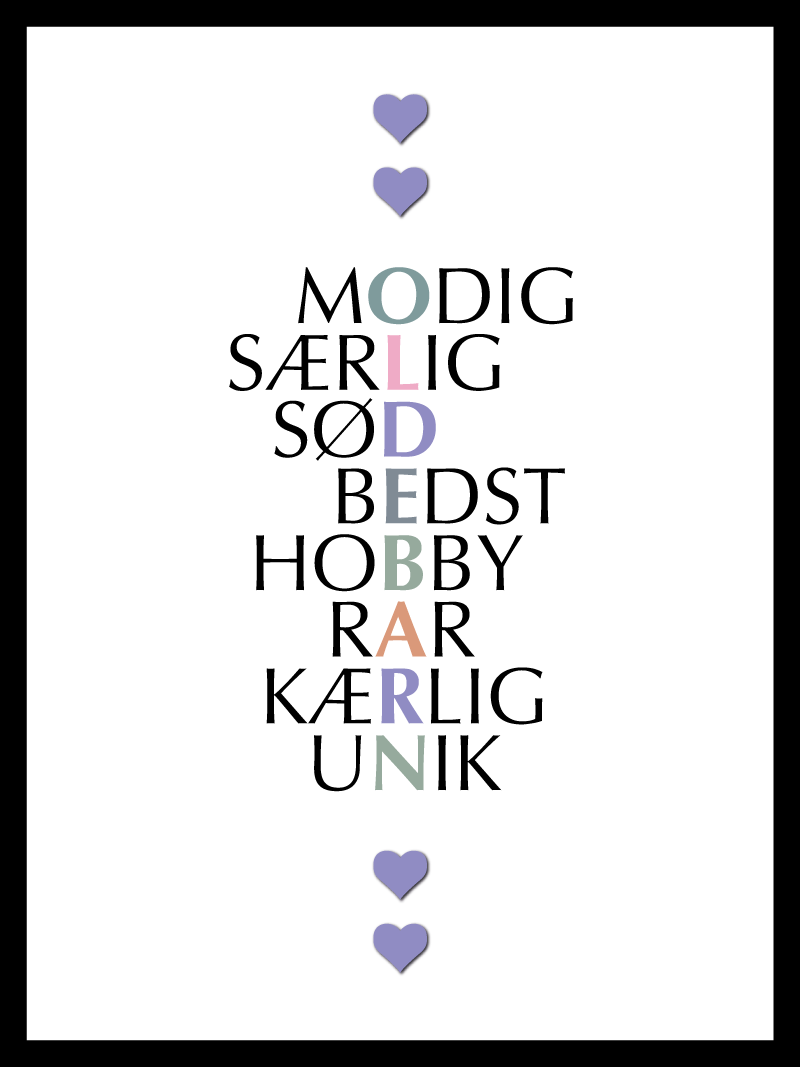 Oldebarn   Citat   Plakat