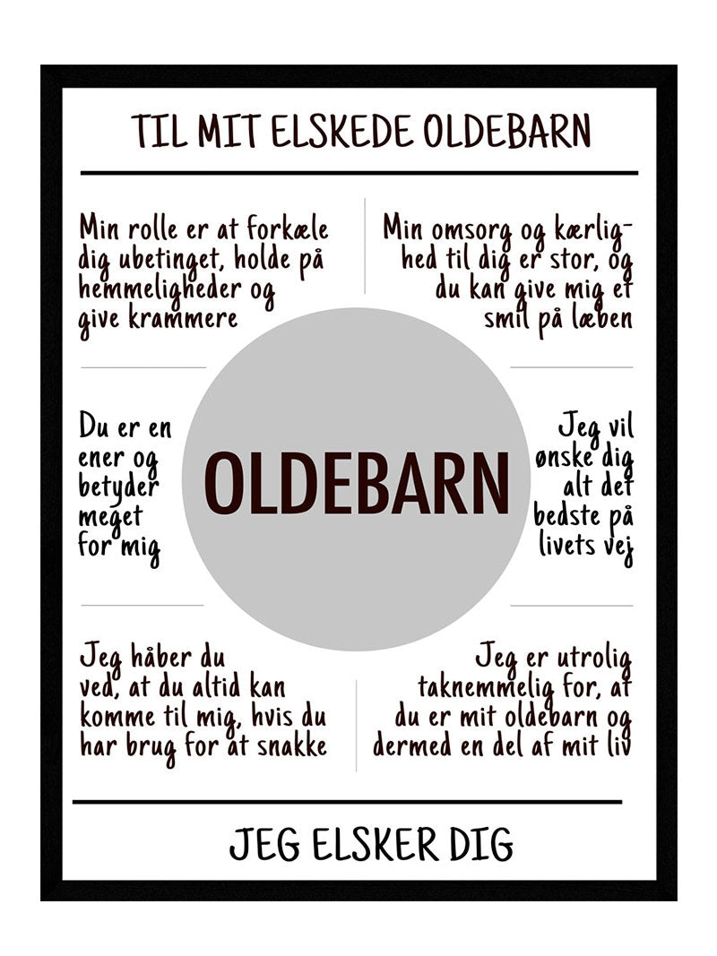 Oldebarn   Plakat