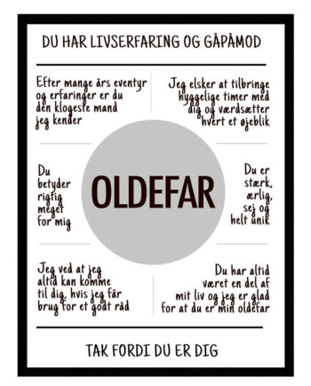 Oldefar   Plakat
