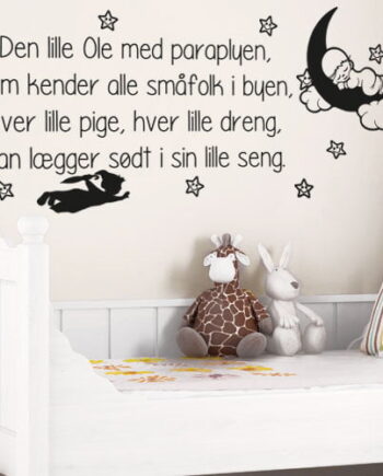 Ole   Lukøje   Wallsticker
