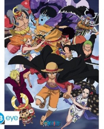 One   Piece   Wano   Raid   Poster   Plakat   52x35cm