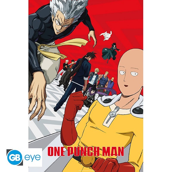 One Punch Man Season Artwork Poster Plakat 61x91 5cm