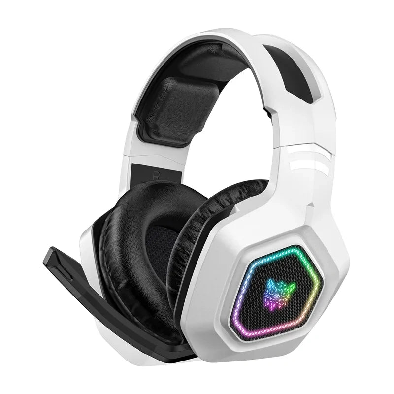 Onikuma   B100   Trådløst   Gaming   Headset   Hvid   Geekd   Dk