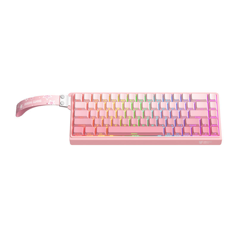 Onikuma   G69   Gaming   Tastatur   Pink   Geekd   Dk