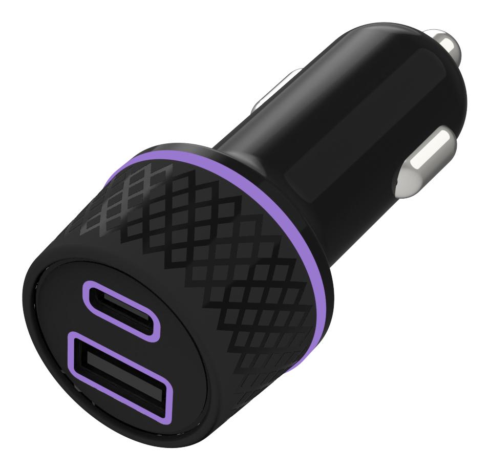 Oniverse   Cable   Car   Charger   Adaptor   60w            M   Black