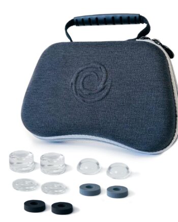 Oniverse   Controller   Case   With   10   Accessories       Rings         Silicon   Cap   Grey