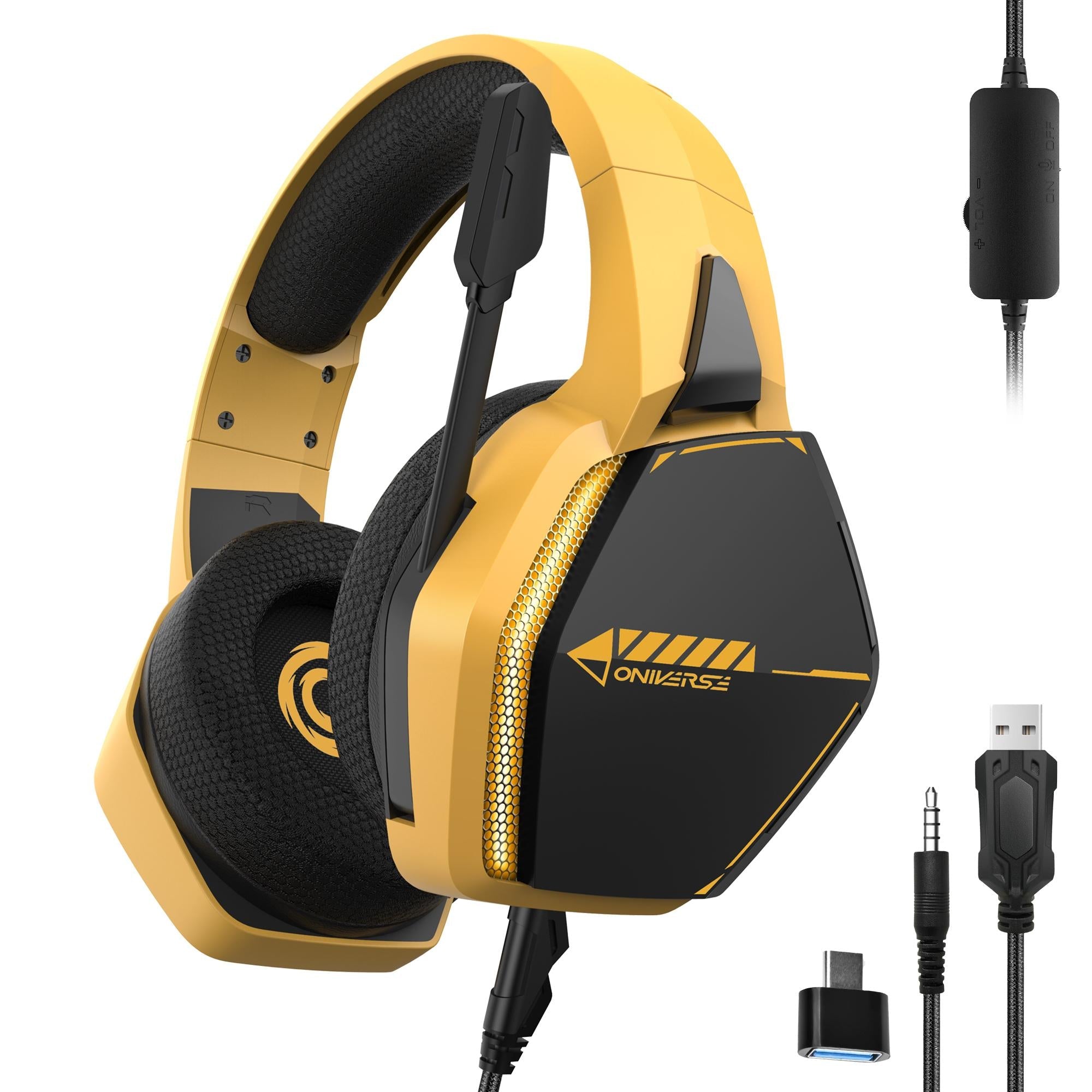 Oniverse   Gaming   Headset   Nebula   Solarfire   Yellow