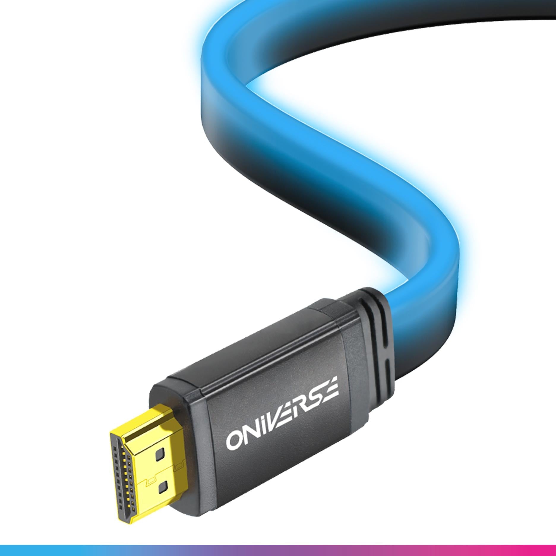 Oniverse   Hdmi   Led   Cable   8k   Blue