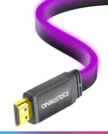 Oniverse   Hdmi   Led   Cable   8k   Purple   Konsol   Tilbehør   Geekd   Dk