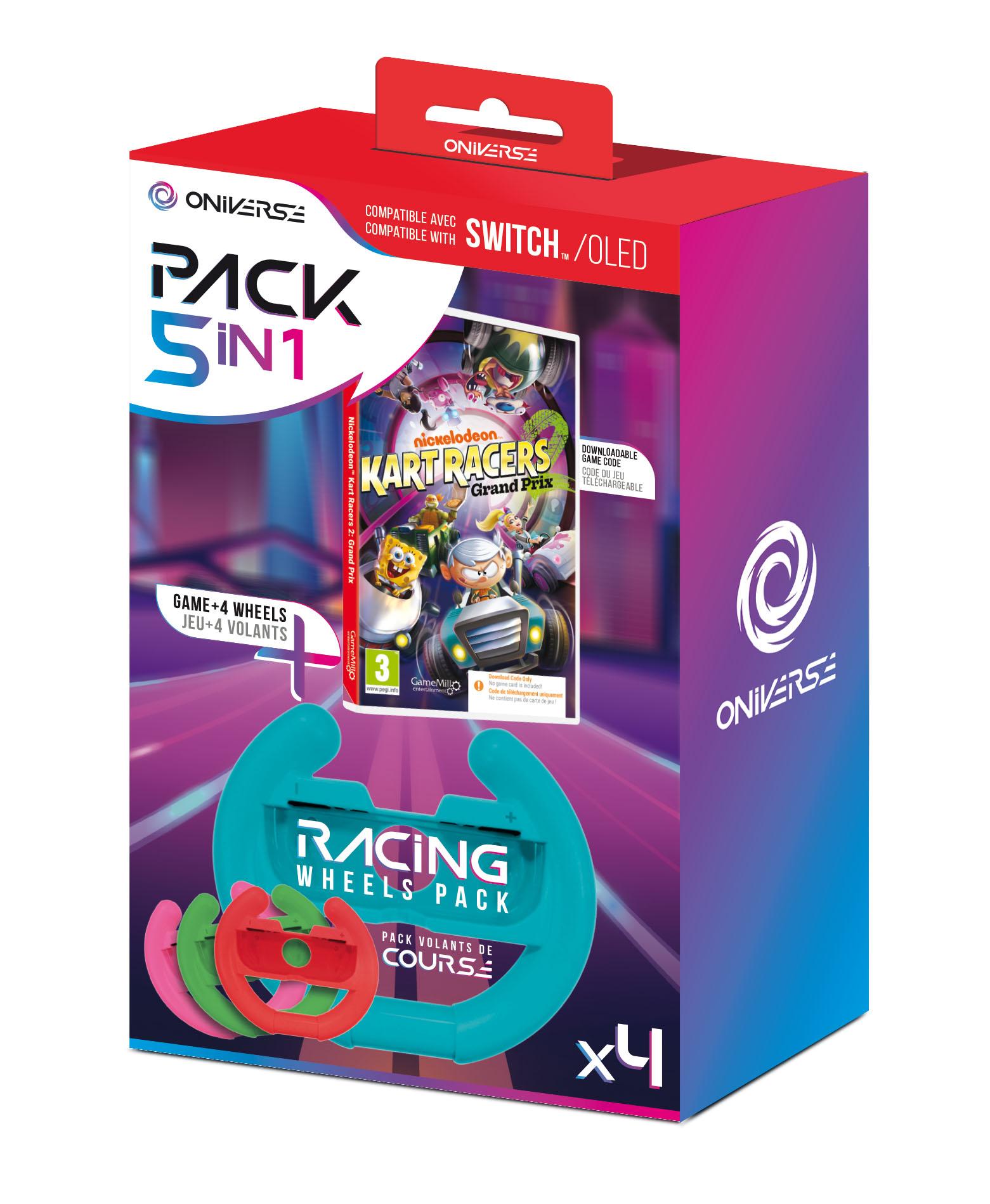 Oniverse   Nsw   Bundle   Ciab   Nickelodeon   Kart   Racers     :  Grand   Prix          Wheels