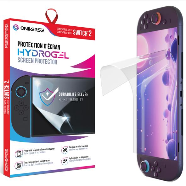 Oniverse   Nsw2   Hydrogel   Protective   Screen   For   Console   Konsol   Tilbehør   Geekd   Dk