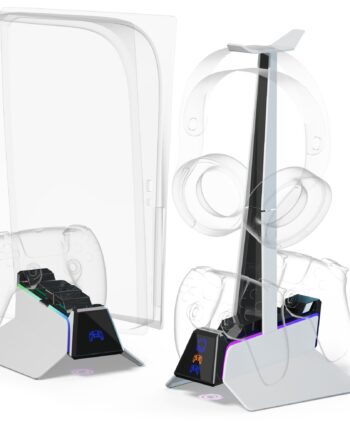 Oniverse   Ps5   Fast   Charging   Station   X3   Konsol   Tilbehør   Geekd   Dk