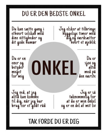 Onkel   Plakat