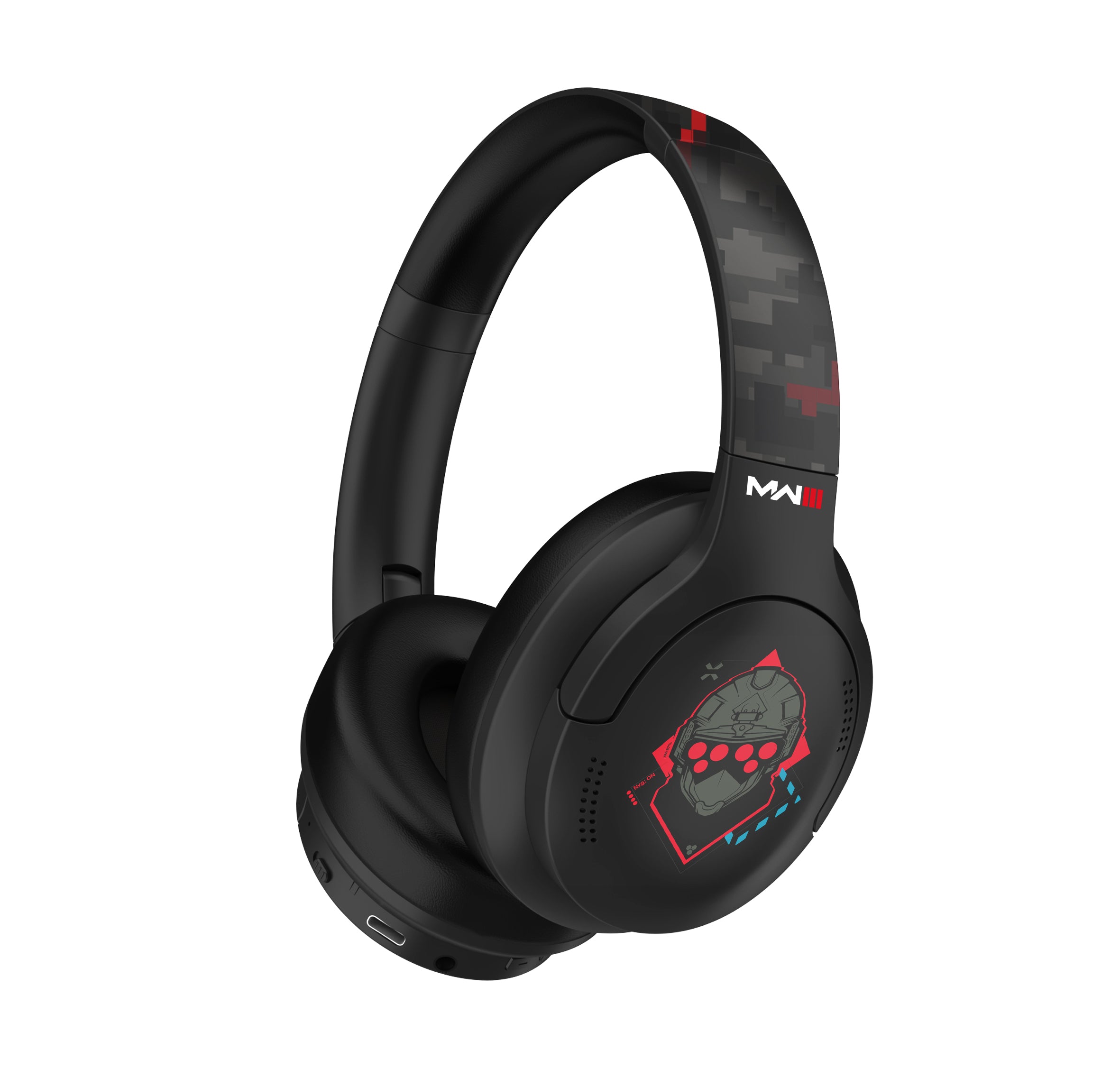 Otl   Call   Of   Duty   Black   Pixel   Design   Active   Noise   Cancelling   Headset