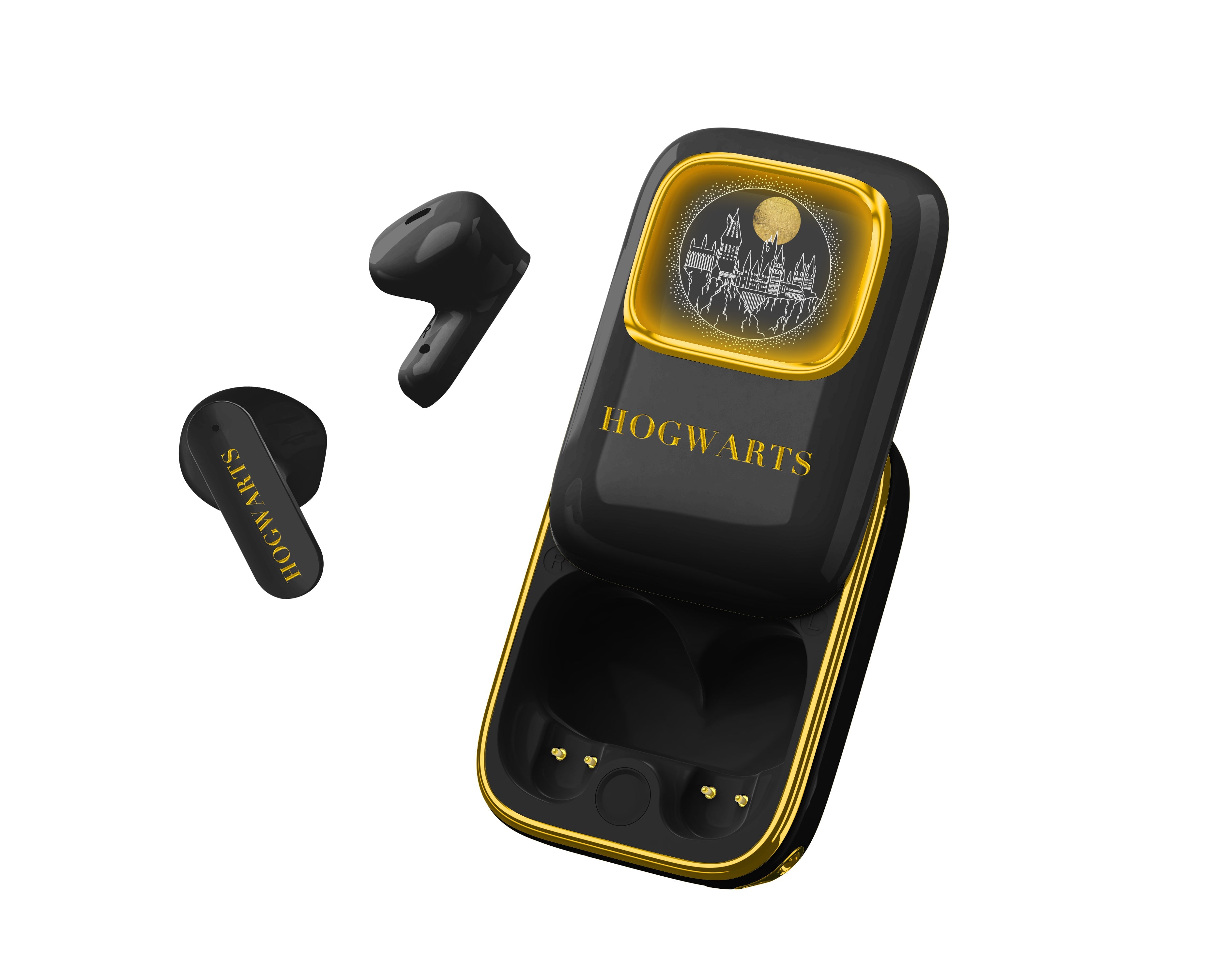 Otl   Harry   Potter   Hogwarts   Slide   Tws   Earphones   Headset   Geekd   Dk