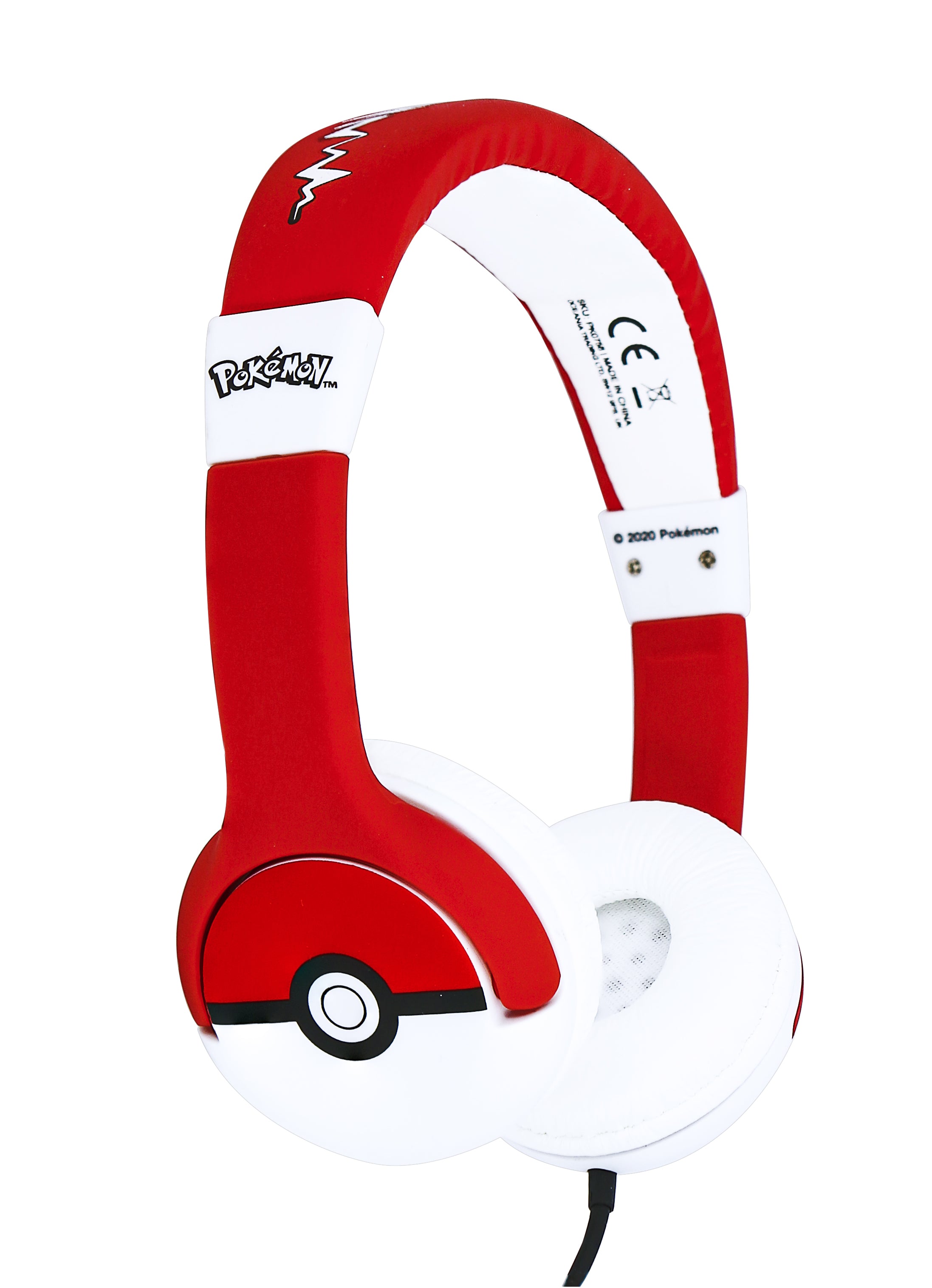 Otl   Junior   Headphones   Pokemon   Pokeball    856542
