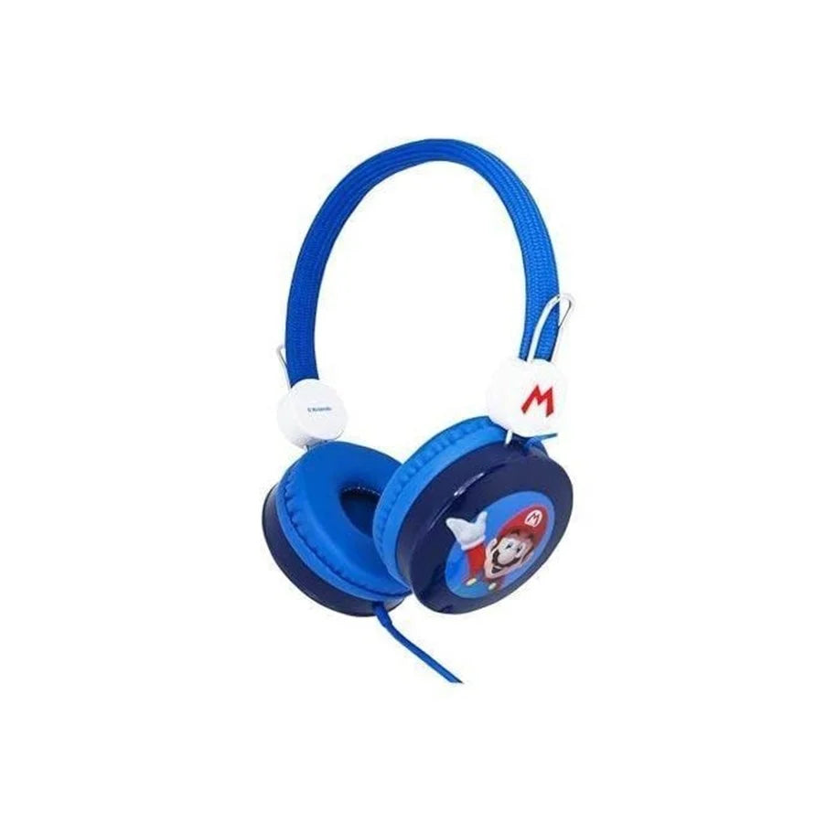 Otl Super Mario Blå Børnehovedtelefoner Headset Geekd Dk