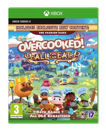 Overcooked    All   You   Can   Eat    De - Multi   In   Game    Xbox   Series   X   Xbox   Series   X   Spil   Geekd   Dk