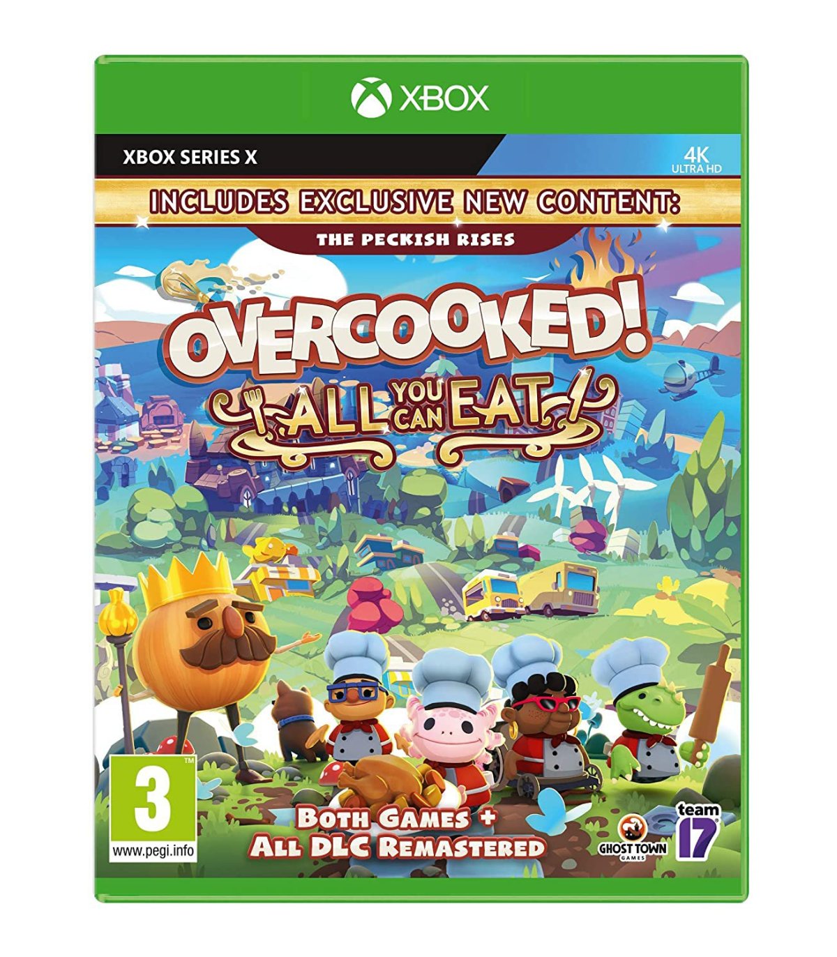 Overcooked    All   You   Can   Eat    De - Multi   In   Game    Xbox   Series   X   Xbox   Series   X   Spil   Geekd   Dk